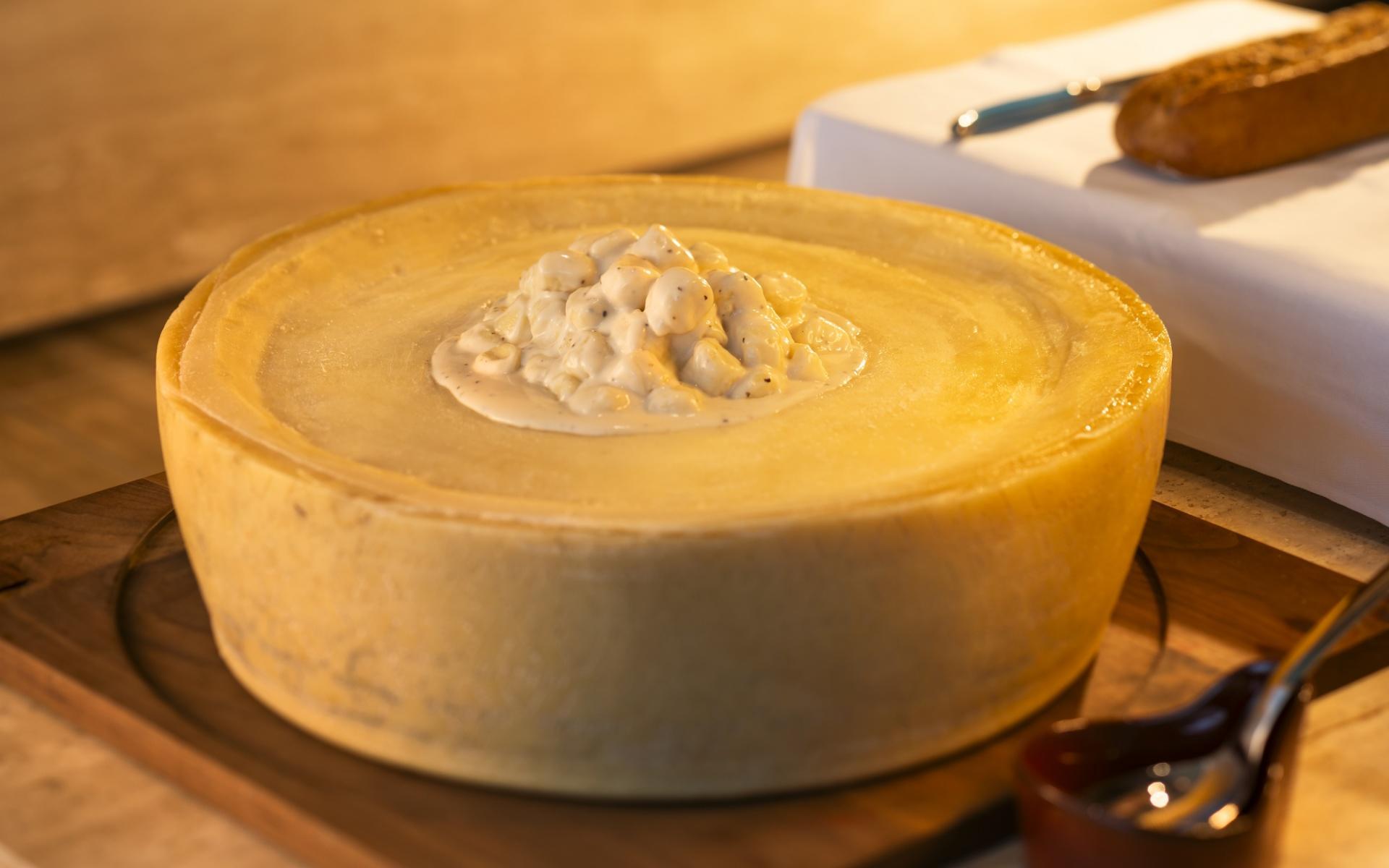 Gnocchi Finished with Grana Padano Whole Cheese
