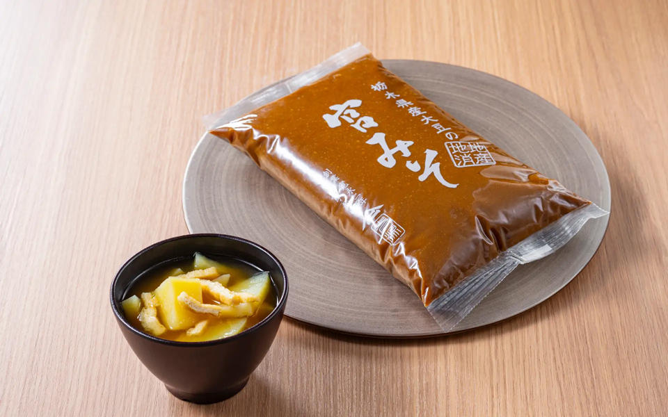 栃木県産味噌の味噌汁