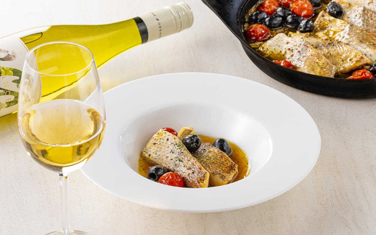 【ディナータイム限定】鯛のアクアパッツァ(1月限定)