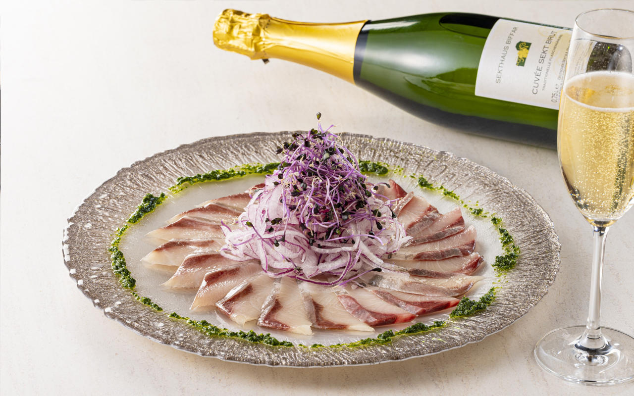 【ディナータイム限定】寒ぶりのカルパッチョ