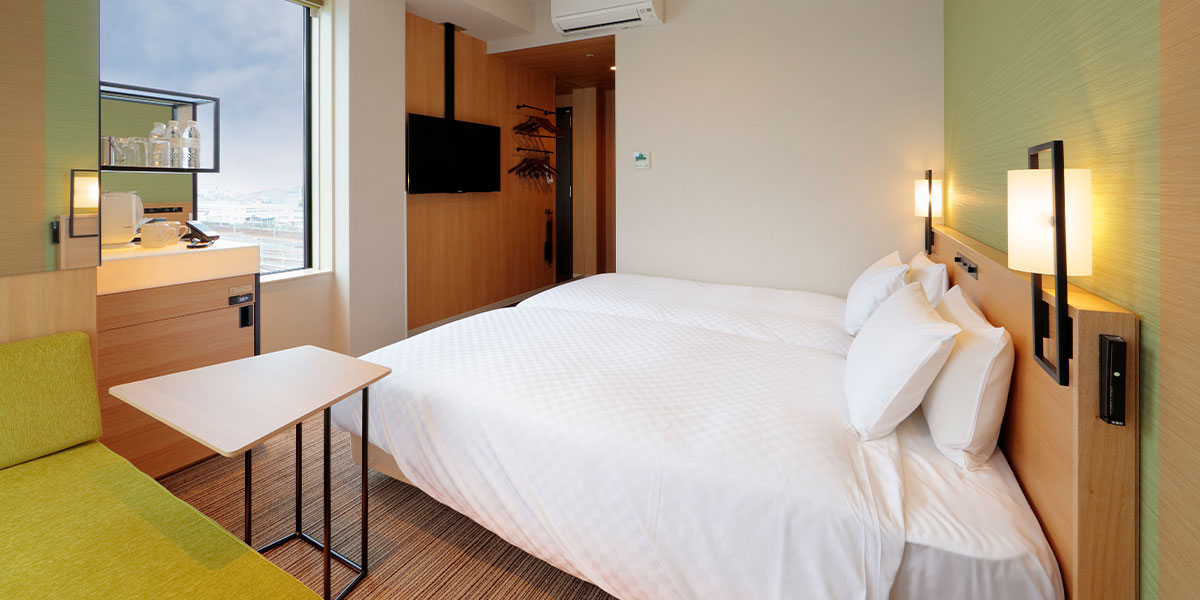 コーナーツインルーム Corner Twin Room