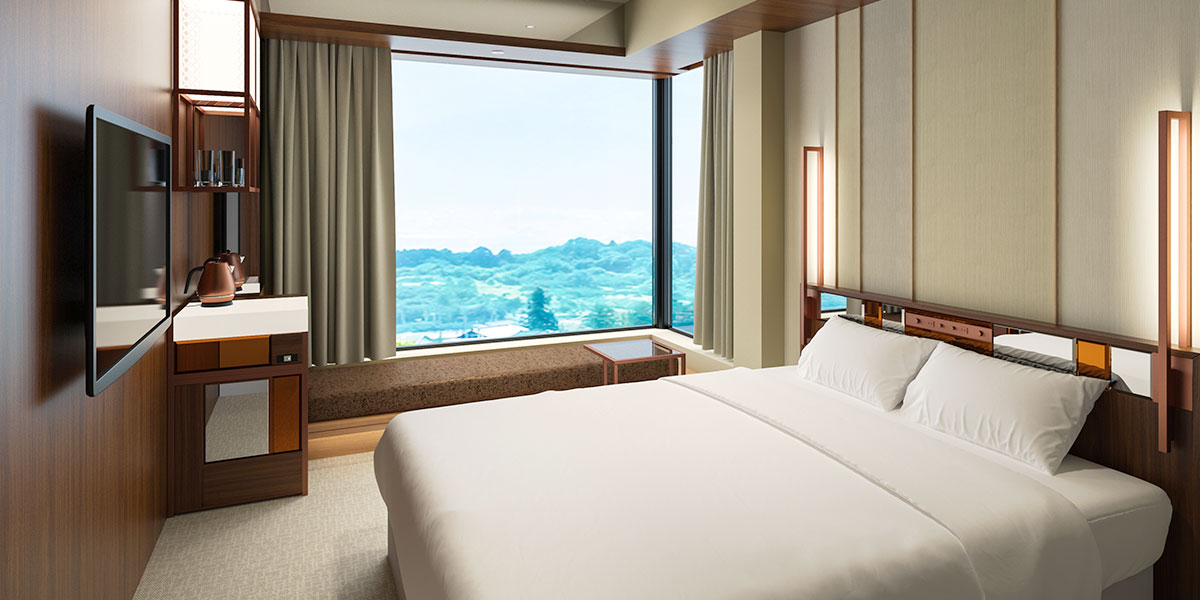 コーナークイーンルーム Corner Queen Room